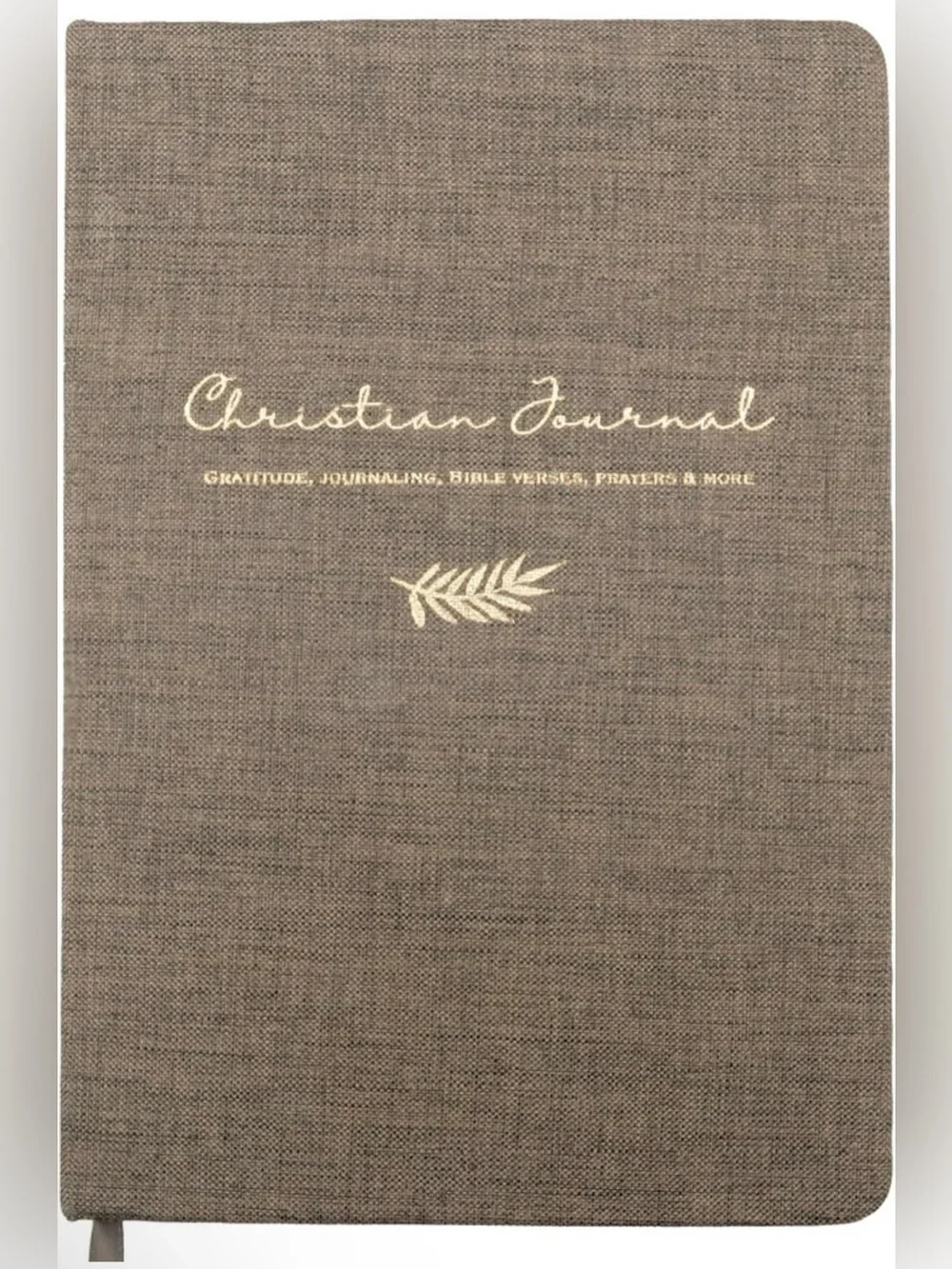 Christian Journal, Linen Cover, Guided Prayers and More